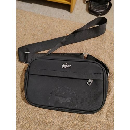 Sacoche Lacoste noir