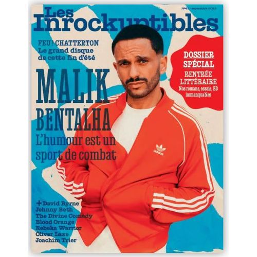 Les Inrockuptibles N° 43 _ Septembre 2025 _ Malik Bentalha / Rentrée Littéraire / Feu ! Chatterton / David Byrne / Jehnny Beth / The Divine Comedy / Blood Orange / Rebeka Warrior / Oliver Laxe