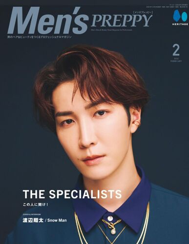 Mens Preppy() 20242&special Interview:(Snow Man,Regular Model: