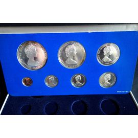 1982 British Virgin Islands Proof Set - Queen Elizabeth The Second - Uncirculated, Untouched