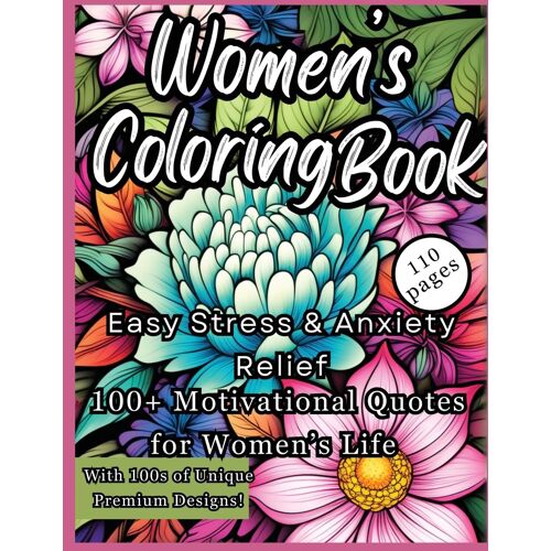 Adult Coloring Book For Women