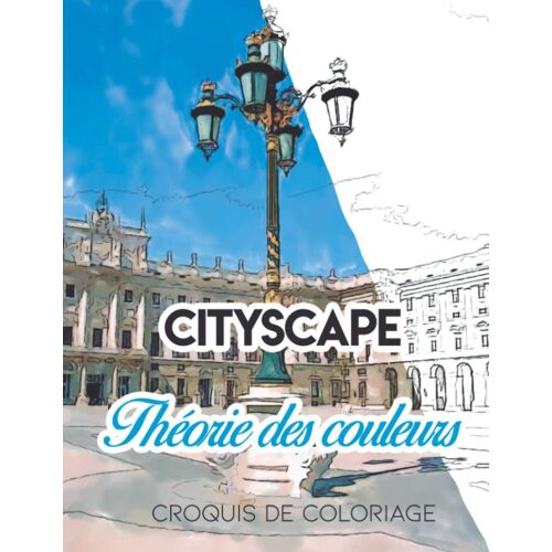 Cityscape Théorie Des Couleurs: Croquis De Coloriage