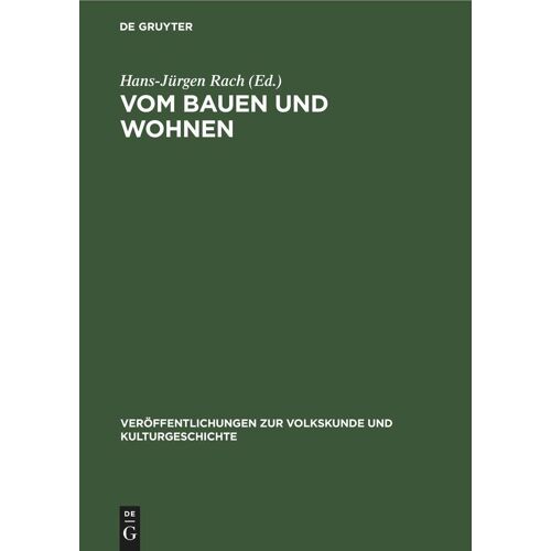 Vom Bauen Und Wohnen