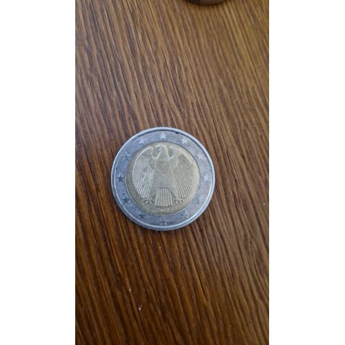Piece De 2 Euros Aigle F De 2002 Allemand