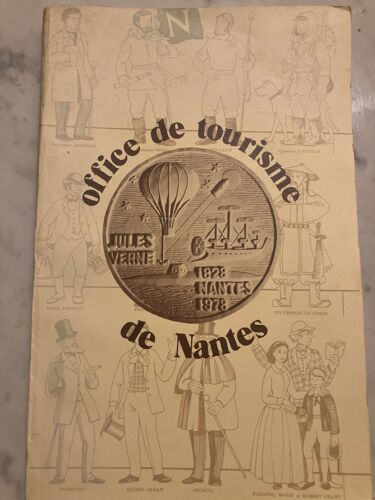 Jules Verne 1828-1978 Nantes, Office De Tourisme De Nantes, 1978, 224 P.