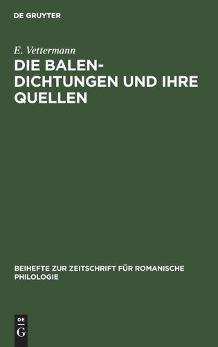 Die Balen-Dichtungen Und Ihre Quellen