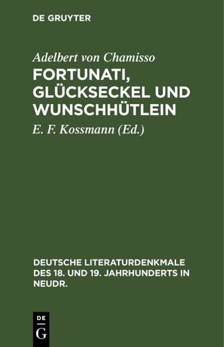 Fortunati, Glückseckel Und Wunschhütlein
