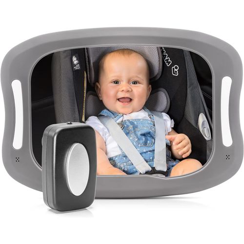 Subzonal-Reer Babyview Led Rétroviseur De Sécurité Avec Lumière Intégrée