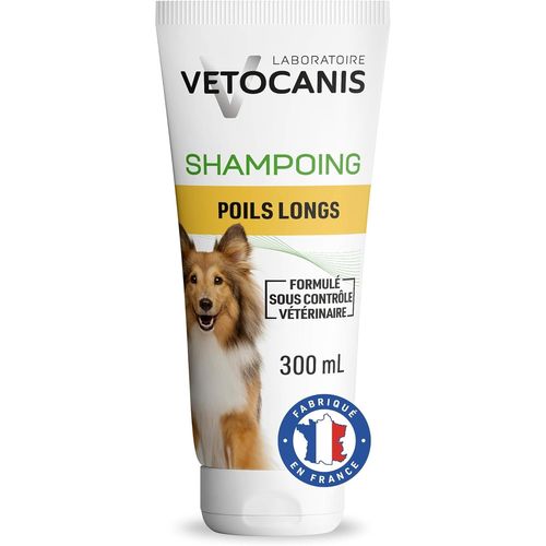 Subzonal-| Shampoing Pour Chien | Démêlant Pour Poils Longs | Naturel, Sans Silicone Ni Parabène | Aspect Brillant Et Soyeux | Formulé Sous Contrôle Vétérinaire | Fabriqué En France | 300 Ml