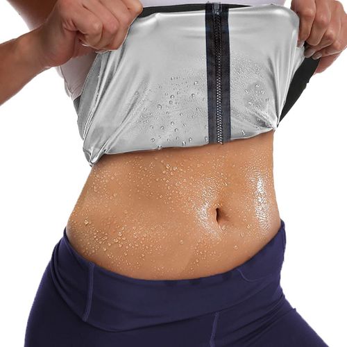 Entraîneur De Taille Pour Femme,Ceinture De Sueur De Sauna,Tondeuse Argentée - Type L