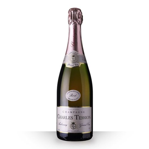 Champagne Charles Tession Brut Rosé 75cl Grand Cru