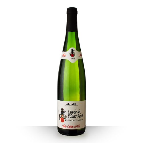 Théo Cattin Cuvée De L'ours Noir Alsace Gewurztraminer Blanc 2022 - 75cl
