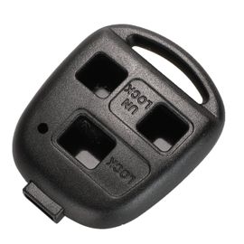 Jingyuqin-Coque De Clé De Voiture Intelligente À Distance,Étui À 2 Ou 3 Boutons,Couvercle Fob,Lexus Jas300,Es300,Ls400,Gx460,Toyota Cortrustcamry,Rav4 - Type 3 Buttons Empty Case-For Toyota
