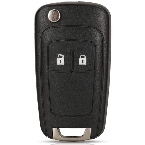 Jingyuqin-Coque De Clé De Voiture À Distance Rabattable,2,3,4/5 Boutons,Chevrolet Cruze,Epica,Lova,Camaro,Impala,Fit,Opel Buick - Type 2 Buttons-For Chevrolet