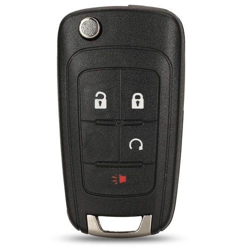 Jingyuqin-Coque De Clé De Voiture À Distance Rabattable,2,3,4/5 Boutons,Chevrolet Cruze,Epica,Lova,Camaro,Impala,Fit,Opel Buick - Type 4 Buttons Start2-For Chevrolet