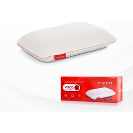 Aircomfort Oreiller Cervical Ergonomique Mémoire De Forme ¿ Oreiller Orthopédique Respirant & Rafraîchissant Pour Douleur Nuque, Anti-Ronflement & Apnée (40x60 Cm) 