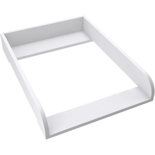 Plan À Langer Pour Hemnes D'ikea, Extension Pour Commode De 50 Cm, Amovible, Plan À Langer Avec Façades Arrondies, Blanc, 72 Cm X 54 Cm