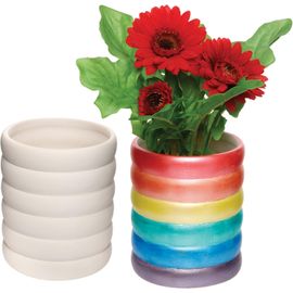Tianyi-Ax722 Jardinière En Céramique Arc-En-Ciel - Boîte De 2