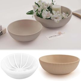 Tianyi-- Moule En Silicone - 20 X 7 Cm - Rond - Moule En Silicone - Plateau À Fruits - Moule En Résine Époxy - Moule En Silicone - Moule À Couler - Moule En Résine Époxy - Pour Bricolage