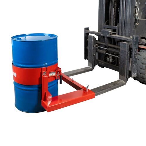 Retourneur de fûts pour chariot élévateur 220L 364kg MW Tools VTKN364
