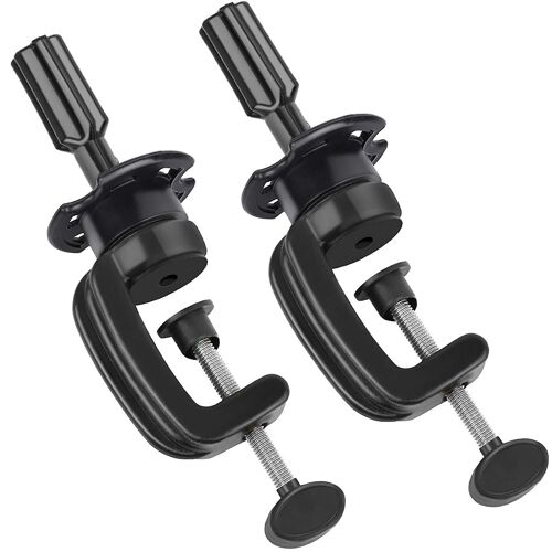 Support De Tête De Mannequin Pour Perruque, Lot De 2, Pince De Support De Tête De Mannequin Pour Cosmétologie, Noir