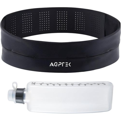 Few-Ceinture De Course Avec Bouteille D'eau, Ceinture Running Réglable Unisexe, Crochet À Clés Intégré, Bandes Réfléchissantes, Pour Téléphone Jusqu'à 7,2 Po, Pour Marathon, Randonnée, Vélo, L