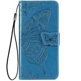 Coque Pour Xiaomi Redmi Note 11 Pro 5g / 4g, Pu Cuir Housse Tpu Flip Portefeuille Etui Avec Carte Fente & Stand Fonction & Motif Relief, Magnetique Protection Case Cover, Bleu