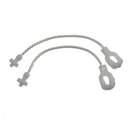Jeu de 2 cables de porte Accessoires et entretien (32X1853 BLANCO ORANIER ELEKTRA-BREGENZ POLAR BAUMATIC JACKSON BRU ARISTON HOTPOINT INDESIT BRANDT DIPLOMAT OCEAN VESTEL ETNA DOMEOS KELVINATOR VIVA T