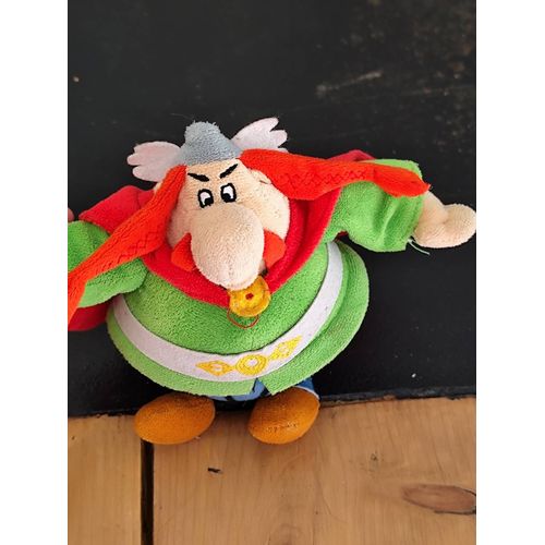 Peluche d'Abraracourcix, le chef du village gaulois,