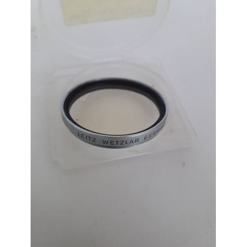 LEICA filtre UVa chromé 39mm LEITZ
