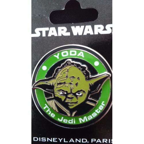 Pins Disney Disneyland Paris Star Wars : Medaille Yoda