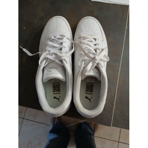 Basket Puma Blanche Taille 46 Porté 2 Fois.