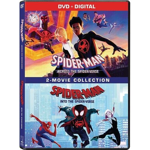 Spider-Man: Across The Spider-Verse/Spider-Man: Into The Spider-Verse [Digital Video Disc] 2 Pack, Digital Copy, Dubbed, Subtitled, Widescreen