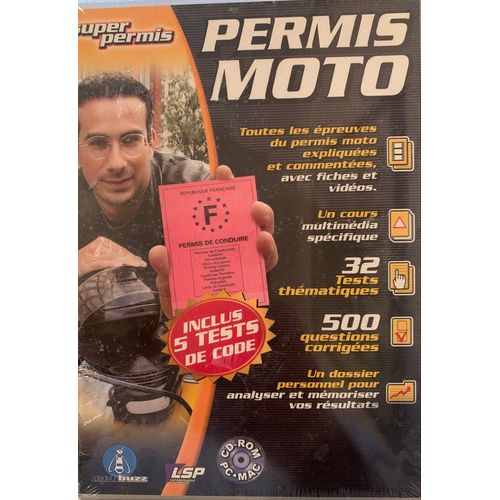 Permis Moto - Inclus 5 Tests De Code