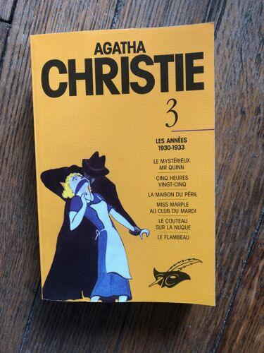 Livre Agatha Christie, Les Intégrales Du Masque, Tome 3