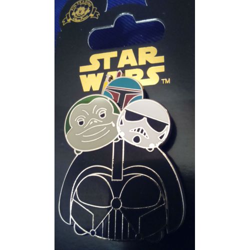 Pins Disney Disneyland Paris Star Wars Tsum Tsum 3d Les Vilains
