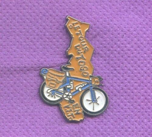Rare Pins Cyclisme Le Tour Du Togo En Vtt M542