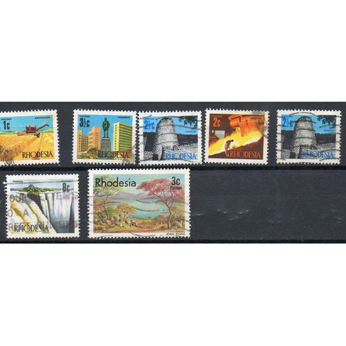 Rhodésie ( Zimbabwe ) Timbres Divers