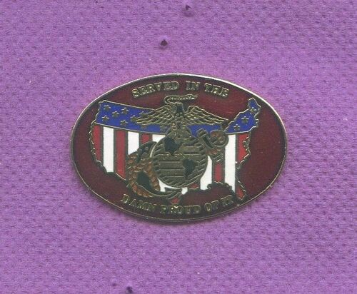 Superbe Pins Armee Militaire Usa Marines Egf M511