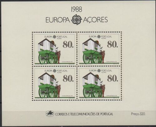 Portugal ( Açores ) Timbre Europa 1988
