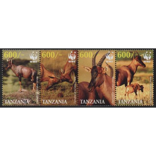 Tanzanie Timbres Animaux : Antilopes 2006