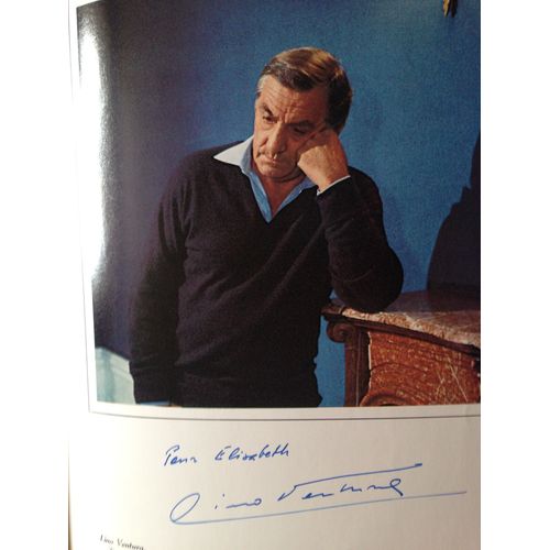 Lino Ventura - Autographe