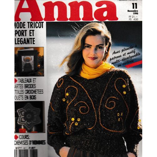 Anna Burda 1990 Tricot Sport 9011