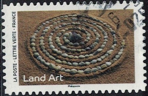 France 2024 Oblitéré Used Land Art Spirale De L'Infini Y&T Fr 2376 Su