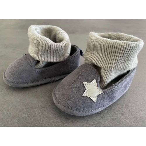 Chaussons Gris Ikks - 6 Mois/17-18