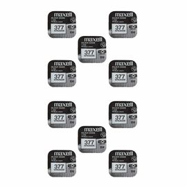 10 pile Maxell 377 sr626sw