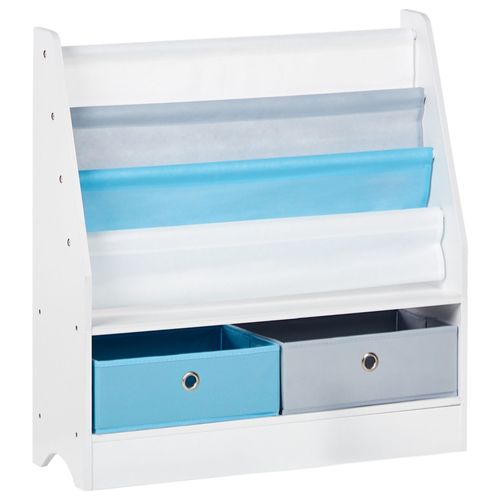 Bibliothèque 3 Étagères Tumby Blanc