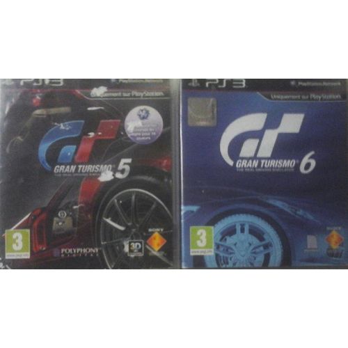 Les 2 Meilleures Simulations Automobiles. Jeux Ps3 Avec 2 Modes : La Simulation Auto Et La Partie Kart : Gran Turismo 5 Et 6