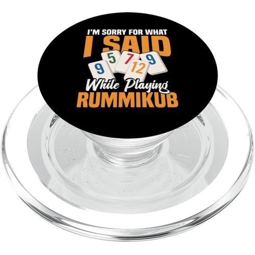 Kalanka-Jeu De Tuiles Rummikub Player I Am Sorry King Rummikub Popsockets Popgrip Pour Magsafe
