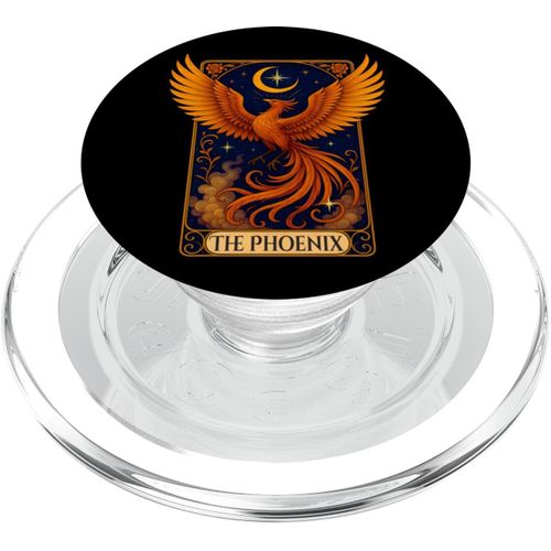 Kalanka-La Carte De Tarot Vintage Du Lecteur Phoenix Popsockets Popgrip Pour Magsafe